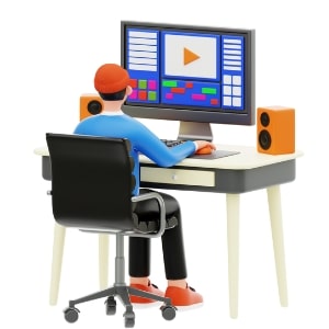 2. موشن گرافیک سه‌بعدی (۳D Motion Graphics)